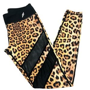 Leopard Print Leggings Size Small